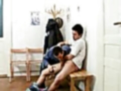 Naughty gay nurse has a threesome with some twinks