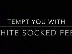 Tempt You With My White Socked Feet- Sweat Drenched Dirty And Just Waiting To Be Sniffed - 1