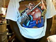 frolicking with the senior Pig fuckpole