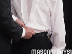 MasonicBoys - Silver father tormentor barebacks desperate nasty bottom dude