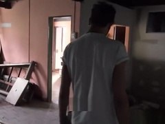 Latino fucked by a straight contruction worker bareback