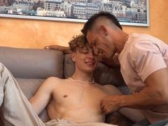 Jax Thirio happily takes warm young Matteo's virginity in a hot encounter