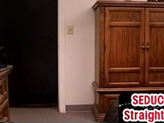 Gay Porn - Straight Perverted Hairy Gay Sucks Stud Dick B4 Cumming 7 Min