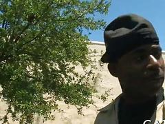 White man fucks black