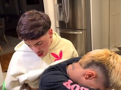 Lean twunk gets barebacked by a hot Latin thug