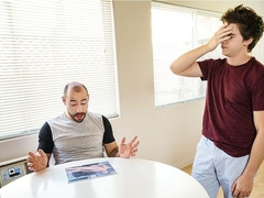 Baby-faced twink Will Braun gets fucked by mature Ashland