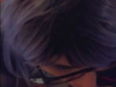 BBC cums in mouth of white sissy fag 4