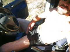 Big jerk in car, remi06cam4