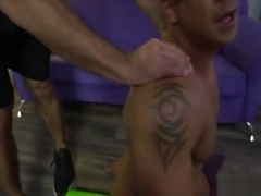 Draven riding a dildo