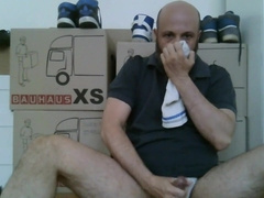 1ncandenza Strokes off in a Jockstrap