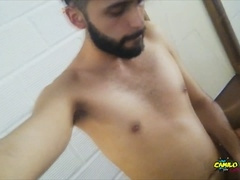 Facial cumshot, fuckin', gay riding