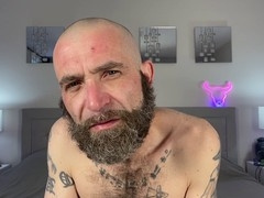 Amateur gay slave submits to his alpha master in intense domination