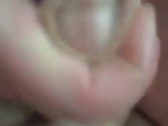 My buddy covers my cock with his cum ! 8