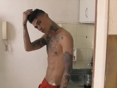 LatinLeche - Cute Straight Latino Sucks Dick