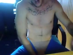 Young Athletic Masturbating