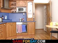 He play gay game with a plumber