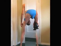 Anus and Ass Stretches for the Giant XXXL Black Butt Plug