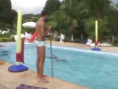 straight laitno muscle fuicking in the swimming pool