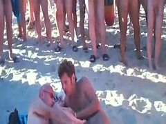 Пляж, Секс без цензуры, Вечеринка, На публике, Свингеры, Жена