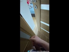 18 años, Tetona, Familia, Pajear, Pajearse, Tetas naturales, Tabú, Voyeur