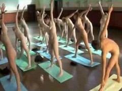 Sexy Nude Yoga