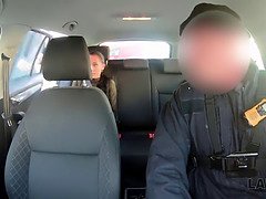 Nicole Love, the sexy prostitute, gets arrested by patrol for her naughty acts in HD videos