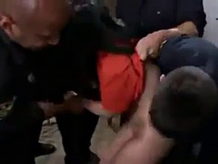 Police officers fuck the prisoner