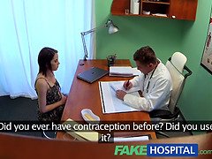 Ana Bell Evans gets naughty and fucks her fake doctor in a secret clinic