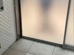 Isabelle Eleanore - BG Sextape And Cumshot In Public Toilet - Big ass