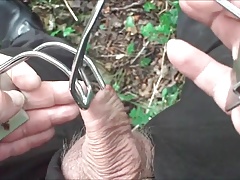 Outdoor foreskin - three videos