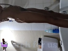 Thot in Texas - 62 year old granny with wrinkled tits hairy pussy fucks well part 1
