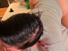 Enthousiasteling, Grote mammen, Pijpbeurt, Sperma shot, Vies praten, Hd, Moeder die ik wil neuken, Bekijker