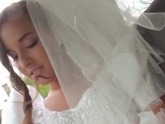 Amateur, Mariée, Robe, Hongroise, Époux mari, Pov, Voyeur, Mariage