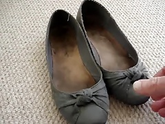 dried cum stained shoes