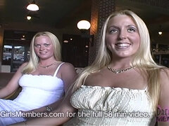 Hot Blonde And Naked In Public In Tampa - Public