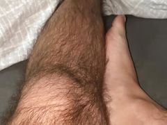 Feet, legs, cock, socks