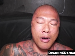 Blonde Nohara Shyusaku coats my ass with his jizz after drilling me