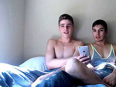 Russian fellows love on cam