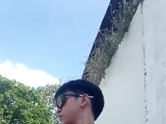 After a Long Rail, I Stopped Here to Shoot My Flow - Pinoy Siklista Jakol