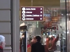 orgy in public toilet