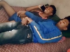 Indian Young Couple Morning I See My stepbrothers Ass Fucking -Desi Gay Movie In Hindi voice.