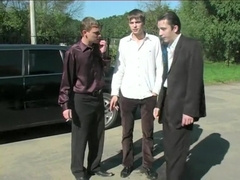 Cock Sucking In A Limo