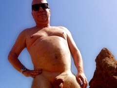 Robert nude on beach