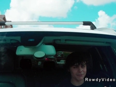 Elderly dude anal invasion humps young homosexual from online bang-out