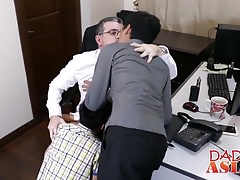 Big dicked Daddy has threesome with Gilbert and Andrew