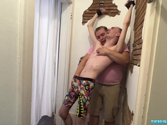 TicklishChubs: Dom Matt likes his mitts wandering around Spiritmonkeys slender figure