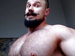 Hot BodyBuilder Shaking His Ass - Special