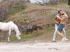 Muscle Guys Having Sex Countryside