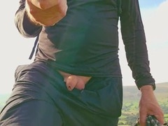 Stroll with erect and flaccid penises