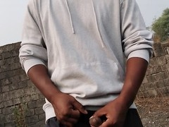 indian man pleasures himself